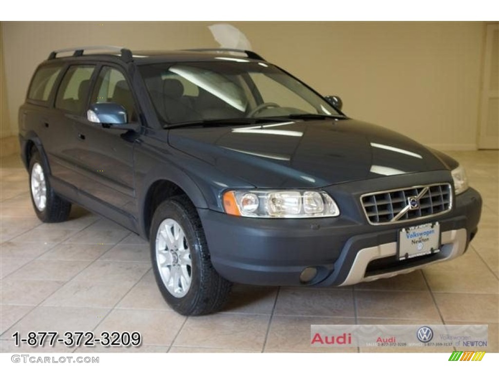 2007 XC70 AWD Cross Country - Barents Blue Metallic / Taupe photo #3