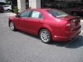 2012 Red Candy Metallic Ford Fusion SEL V6  photo #3