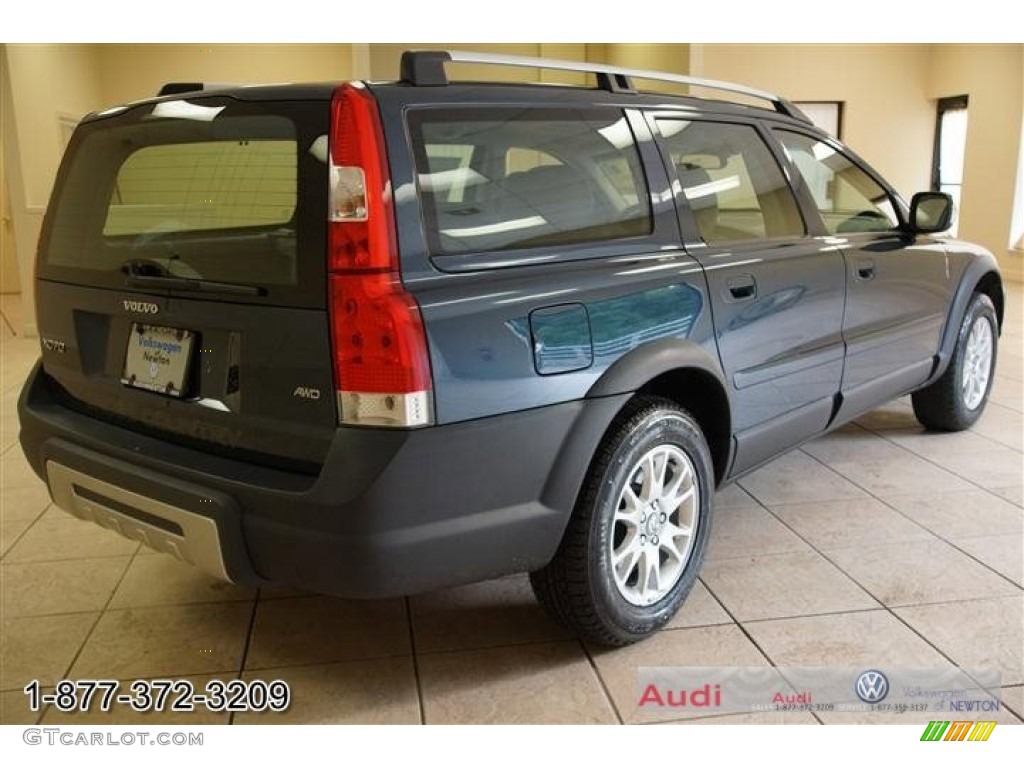 2007 XC70 AWD Cross Country - Barents Blue Metallic / Taupe photo #6