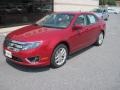 2013 Ruby Red Metallic Ford Taurus SEL  photo #2