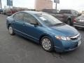 2009 Atomic Blue Metallic Honda Civic DX-VP Sedan  photo #1