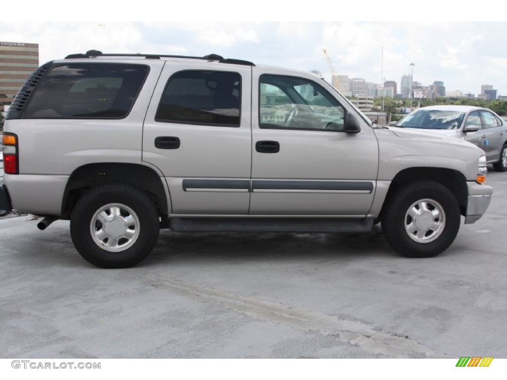 2004 Tahoe LS 4x4 - Silver Birch Metallic / Gray/Dark Charcoal photo #7