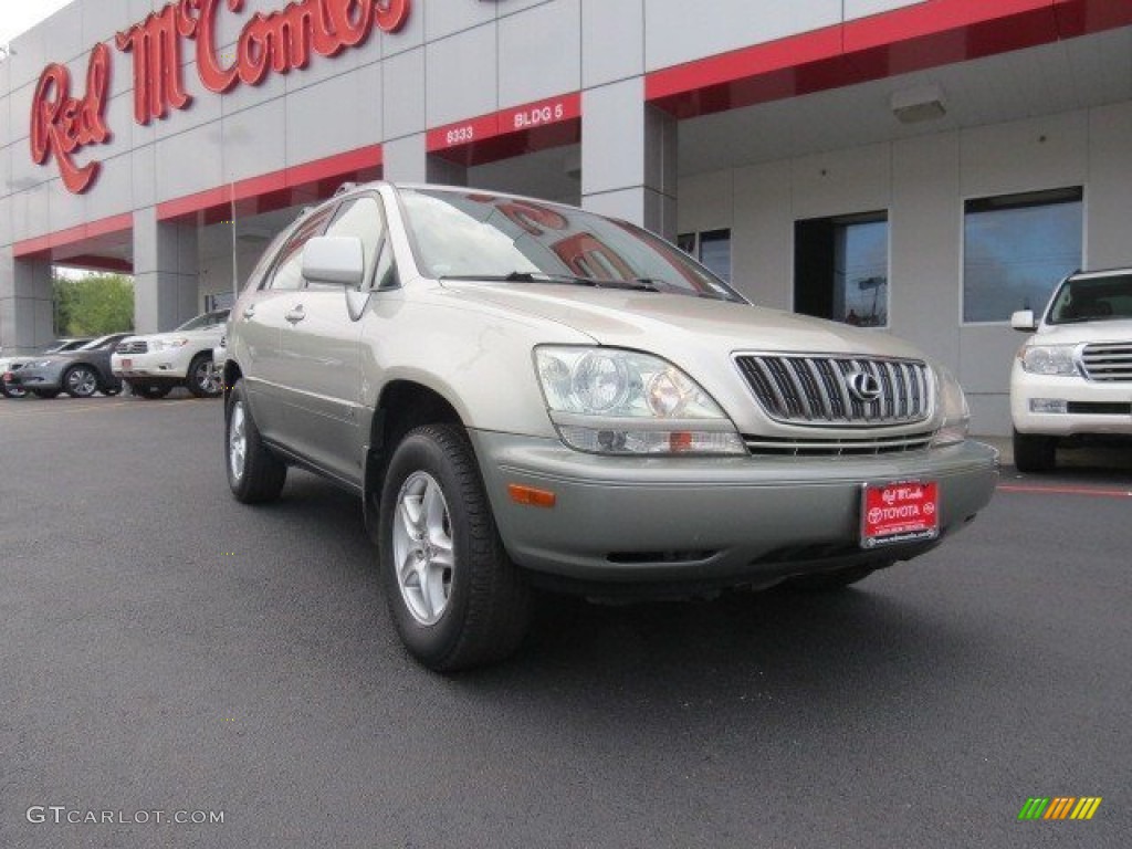 2002 RX 300 - Burnished Gold Metallic / Black photo #1