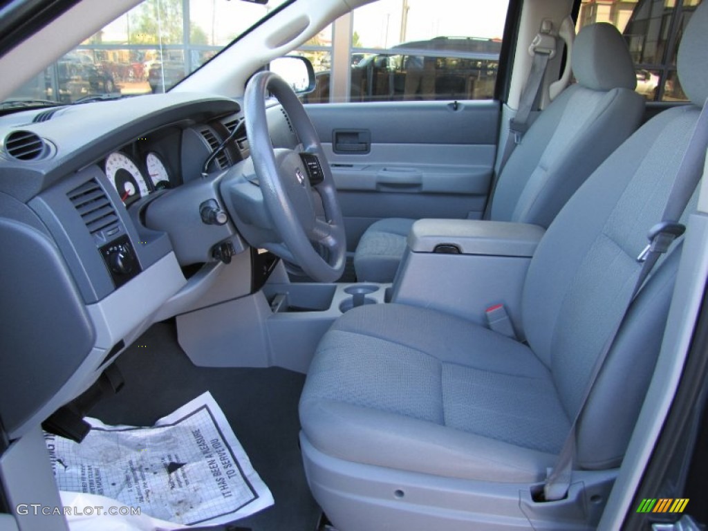 Dark/Light Slate Gray Interior 2008 Dodge Durango SXT 4x4 Photo #68181993