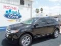 2013 Tuxedo Black Metallic Ford Edge SEL  photo #1