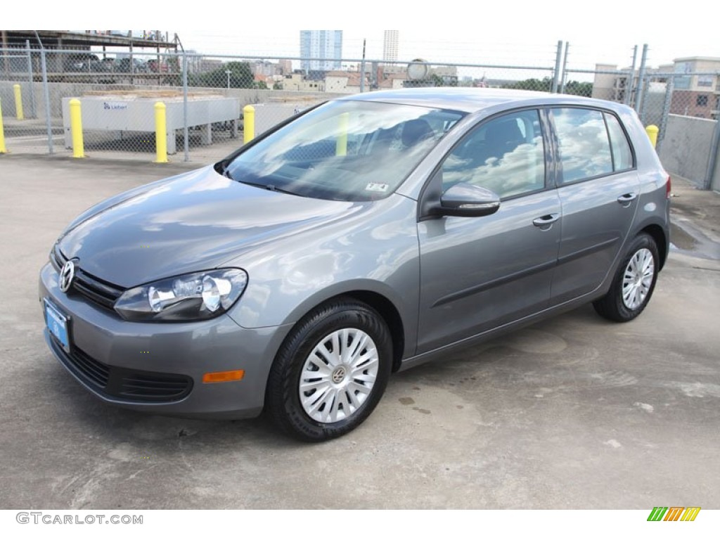 United Gray Metallic 2013 Volkswagen Golf 4 Door Exterior Photo #68182338