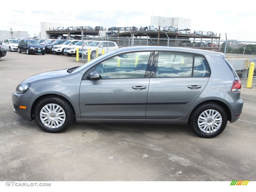 United Gray Metallic 2013 Volkswagen Golf 4 Door Exterior Photo #68182356