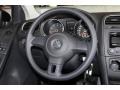 Titan Black Steering Wheel Photo for 2013 Volkswagen Golf #68182983