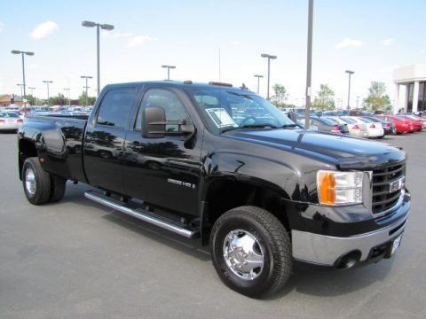 2009 GMC Sierra 3500HD SLT Crew Cab 4x4 Dually Data, Info and Specs