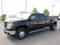 Onyx Black - Sierra 3500HD SLT Crew Cab 4x4 Dually Photo No. 3