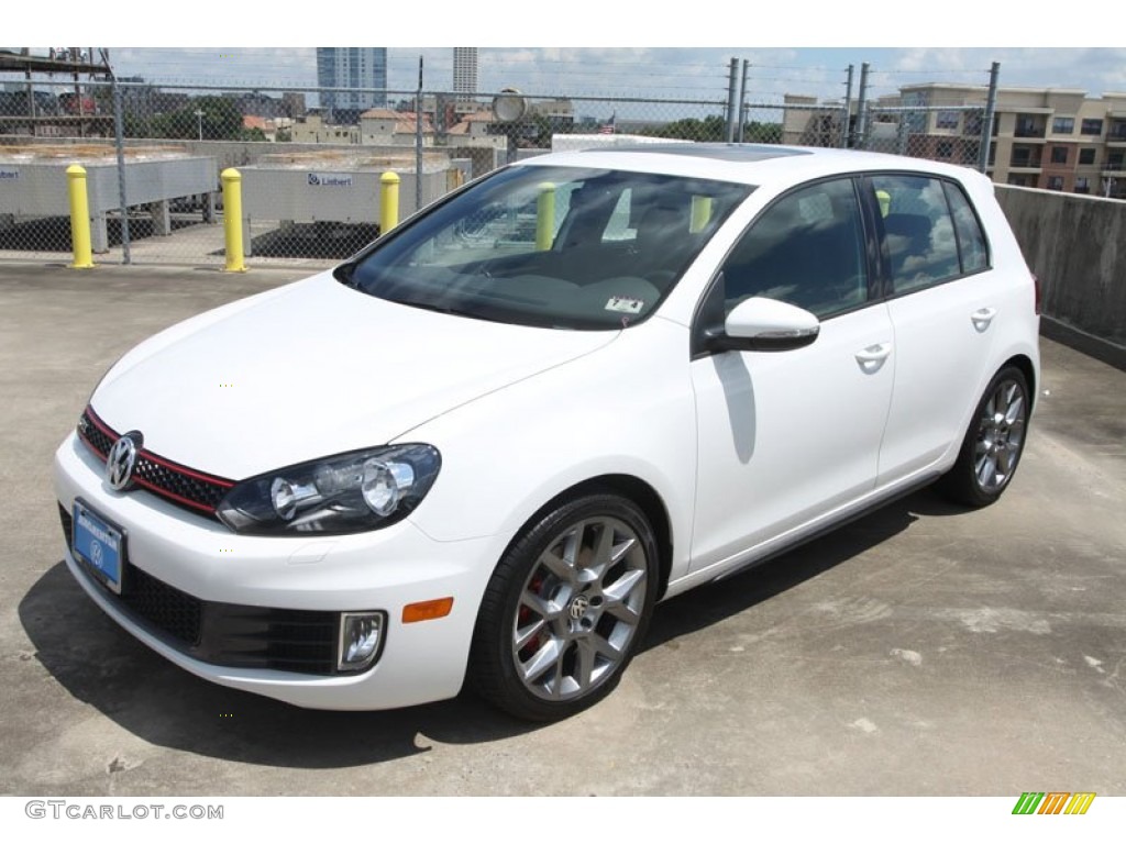 Candy White 2013 Volkswagen GTI 4 Door Exterior Photo #68183352