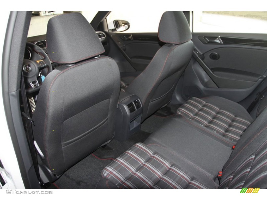 Interlagos Plaid Cloth Interior 2013 Volkswagen GTI 4 Door Photo #68183454