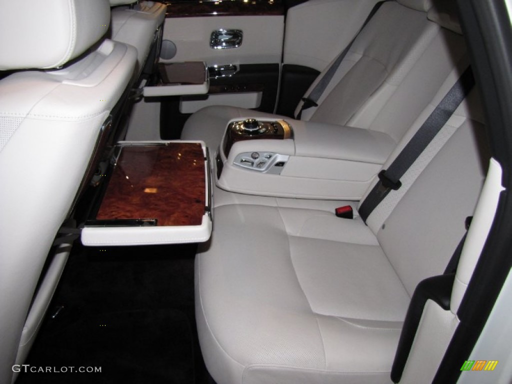 Creme Light/Black Interior 2011 Rolls-Royce Ghost Standard Ghost Model Photo #68184189