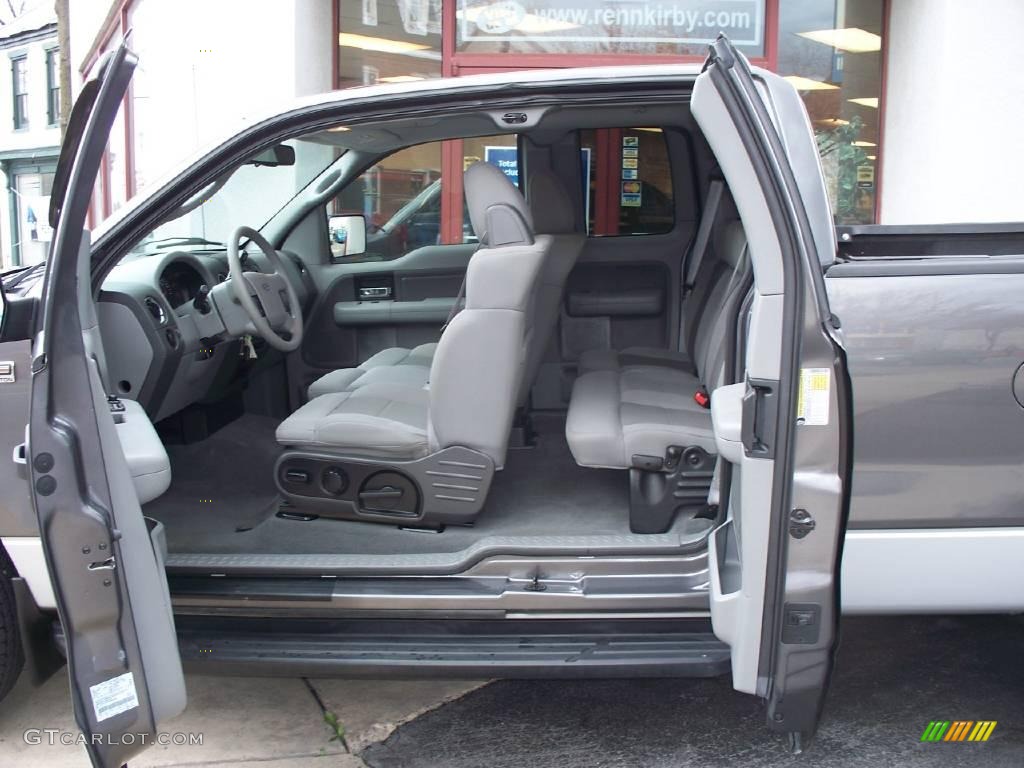 2006 F150 XLT SuperCab 4x4 - Dark Shadow Grey Metallic / Medium/Dark Flint photo #23