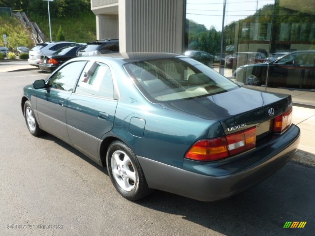1998 ES 300 - Dark Green Metallic / Gray photo #3