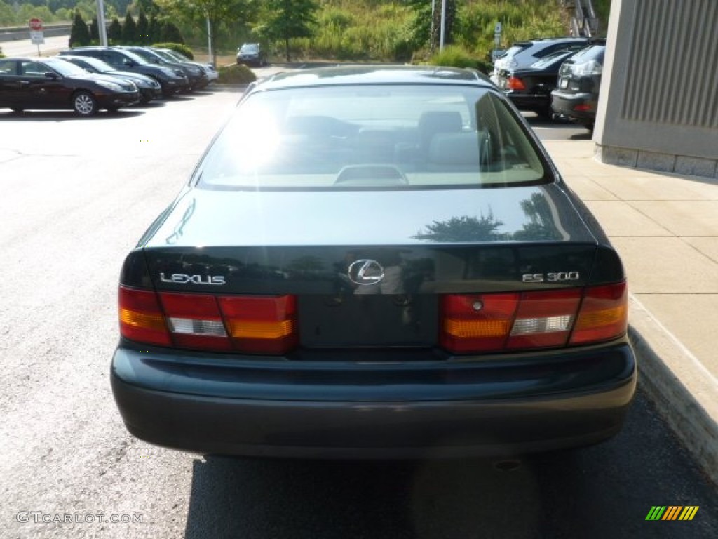 1998 ES 300 - Dark Green Metallic / Gray photo #4