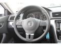 Titan Black Steering Wheel Photo for 2013 Volkswagen Passat #68185257