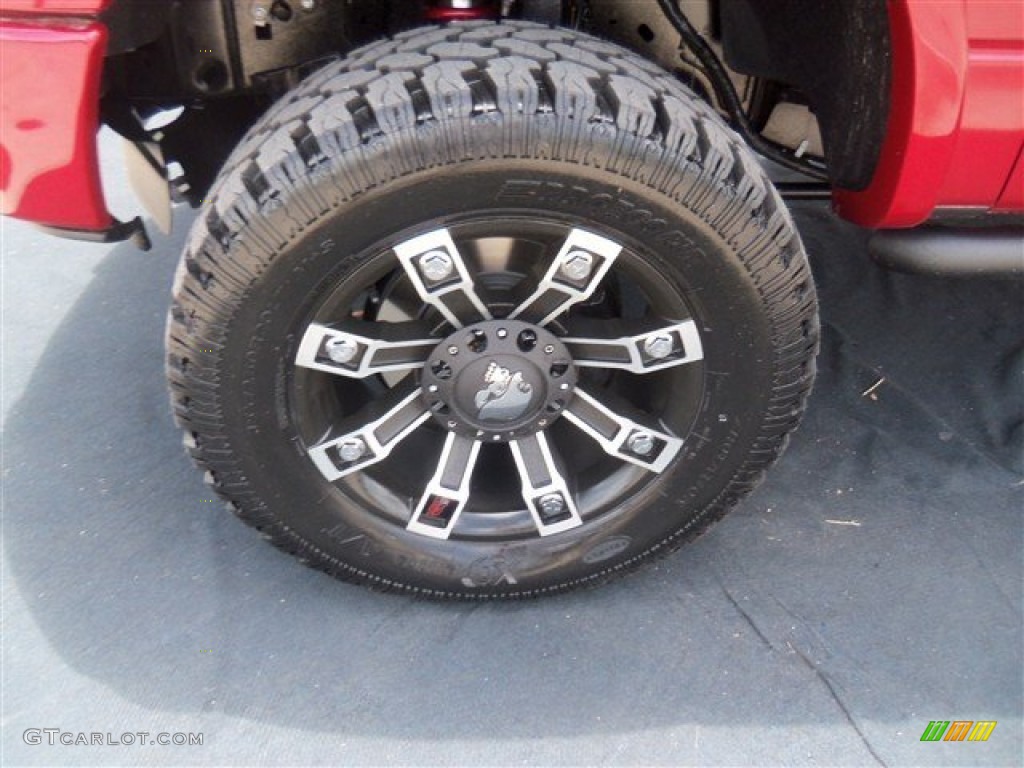 2012 Ford F150 FX4 SuperCrew 4x4 Custom Wheels Photo #68186811