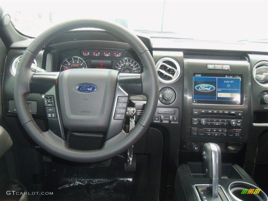 2012 F150 FX4 SuperCrew 4x4 - Red Candy Metallic / FX Sport Appearance Black/Red photo #14