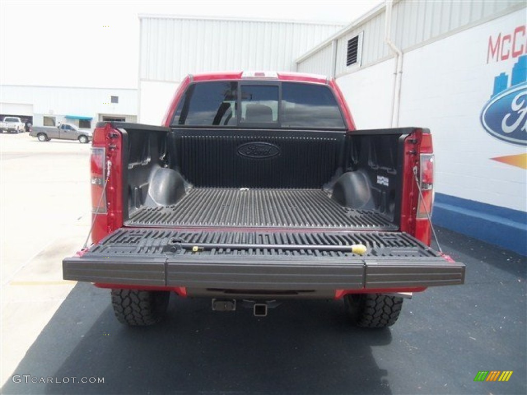 2012 F150 FX4 SuperCrew 4x4 - Red Candy Metallic / FX Sport Appearance Black/Red photo #20