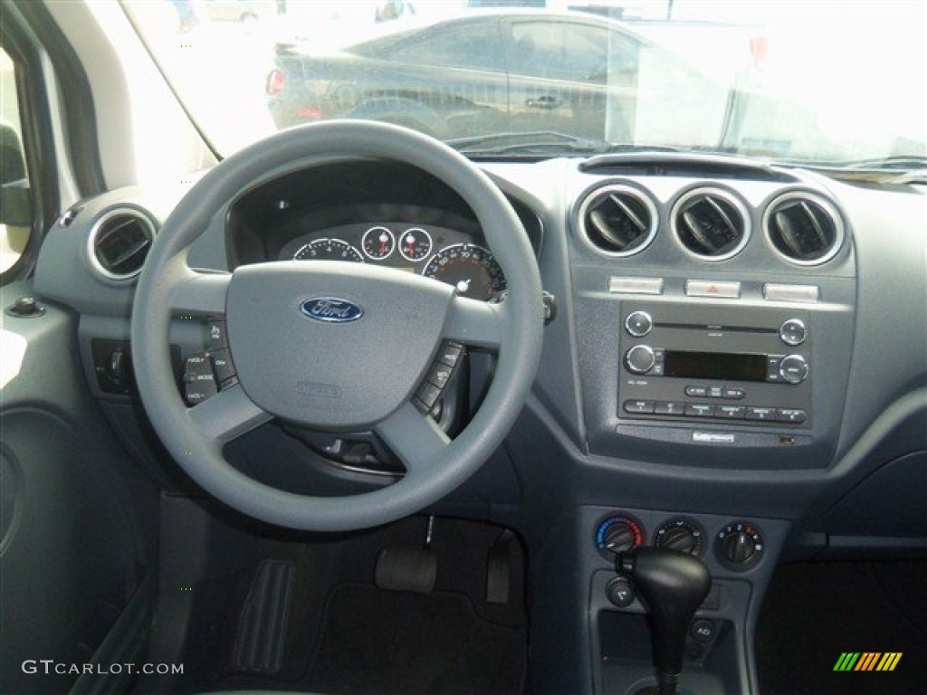 2012 Ford Transit Connect XLT Premium Wagon Dark Grey Dashboard Photo #68188380