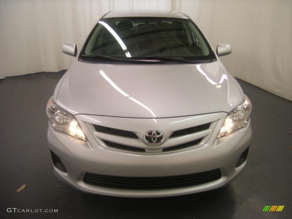 2012 Corolla LE - Classic Silver Metallic / Ash photo #1