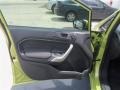 2012 Ford Fiesta Charcoal Black Interior Door Panel Photo