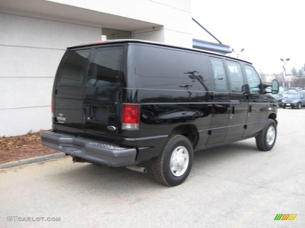 2007 E Series Van E250 Commercial - Black / Medium Flint Grey photo #7