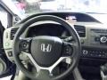 2012 Crystal Black Pearl Honda Civic EX Sedan  photo #12