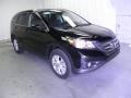 2012 Crystal Black Pearl Honda CR-V EX-L 4WD  photo #1