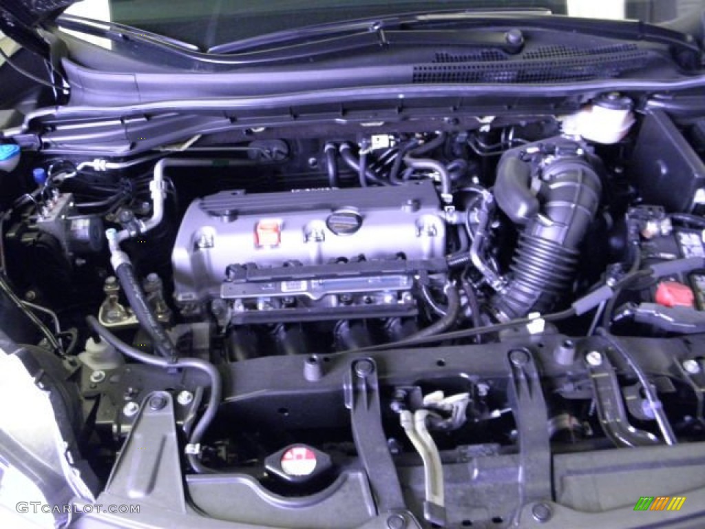 2012 CR-V EX-L 4WD - Crystal Black Pearl / Black photo #9