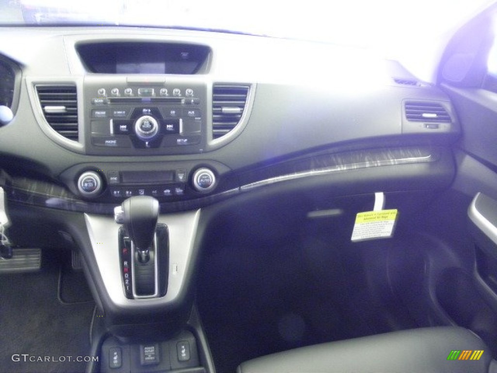 2012 CR-V EX-L 4WD - Crystal Black Pearl / Black photo #13