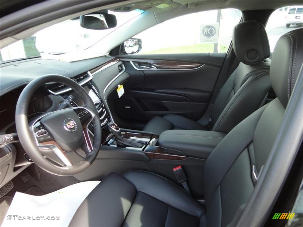 Jet Black Interior 2013 Cadillac XTS Luxury FWD Photo #68193345