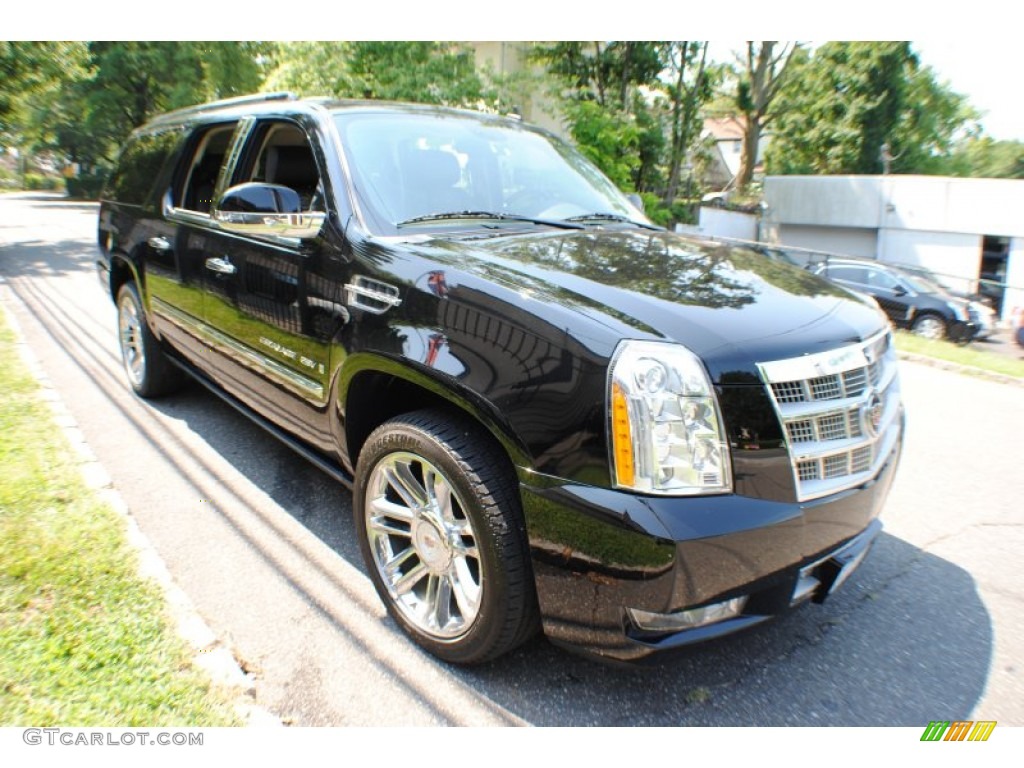 Black Raven 2009 Cadillac Escalade ESV Platinum AWD Exterior Photo #68193609