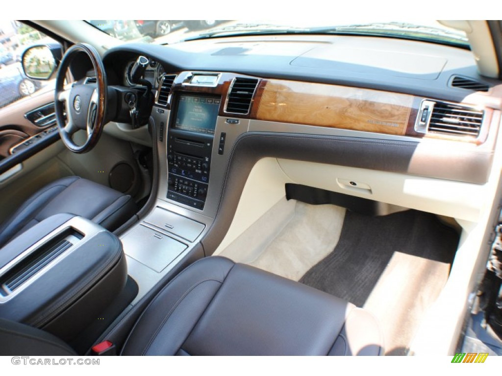 2009 Cadillac Escalade ESV Platinum AWD Cocoa/Very Light Linen Dashboard Photo #68193651