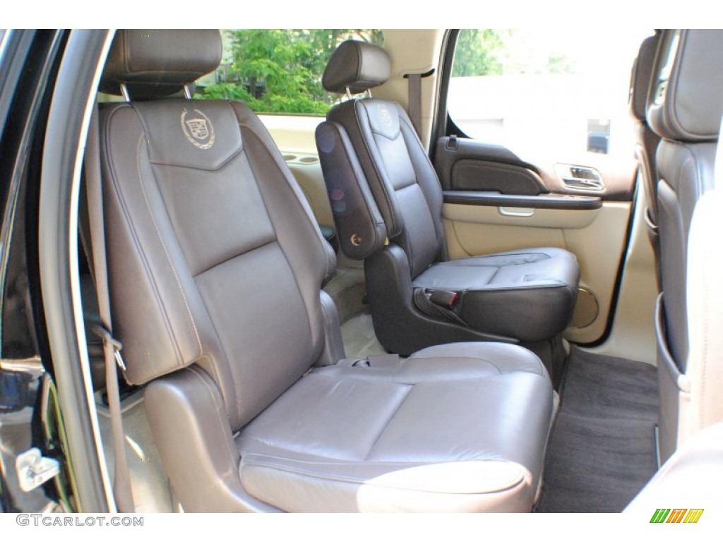 2009 Cadillac Escalade ESV Platinum AWD Rear Seat Photo #68193669