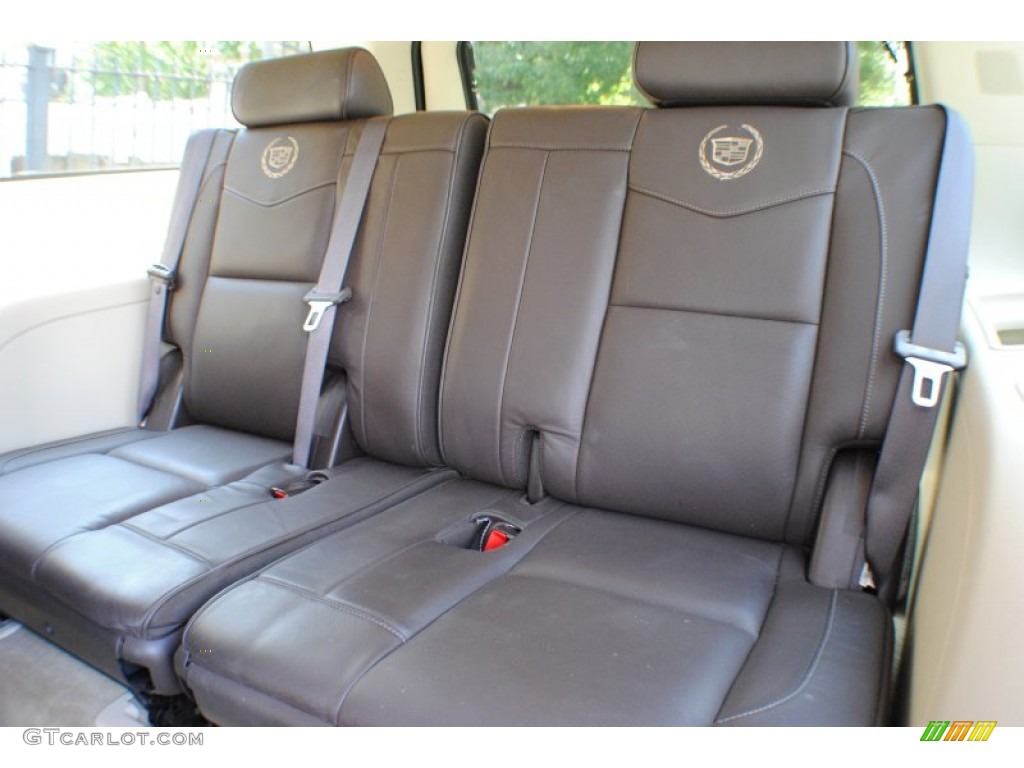 2009 Cadillac Escalade ESV Platinum AWD Rear Seat Photo #68193711