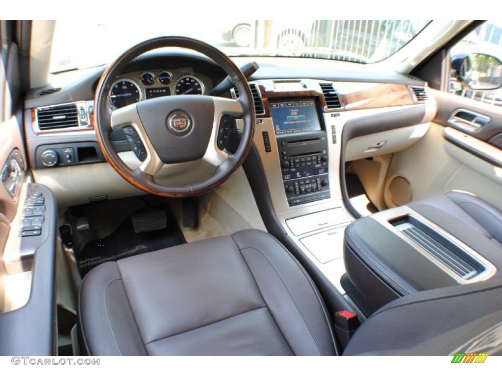 Cocoa/Very Light Linen Interior 2009 Cadillac Escalade ESV Platinum AWD Photo #68193816