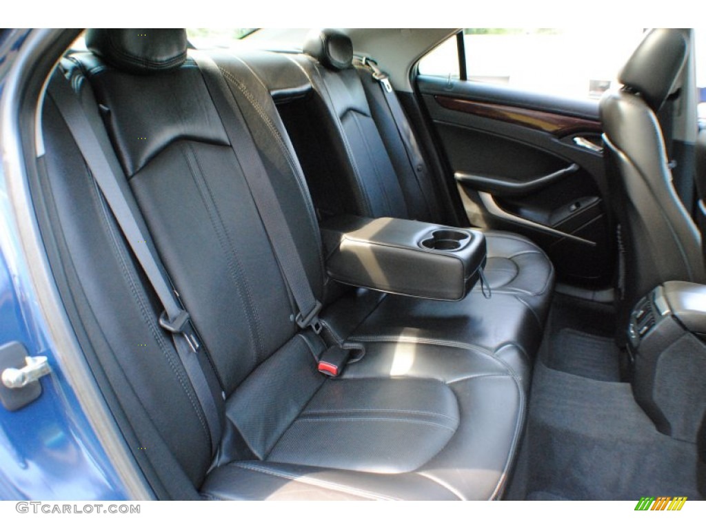 Ebony Interior 2009 Cadillac CTS 4 AWD Sedan Photo #68194023