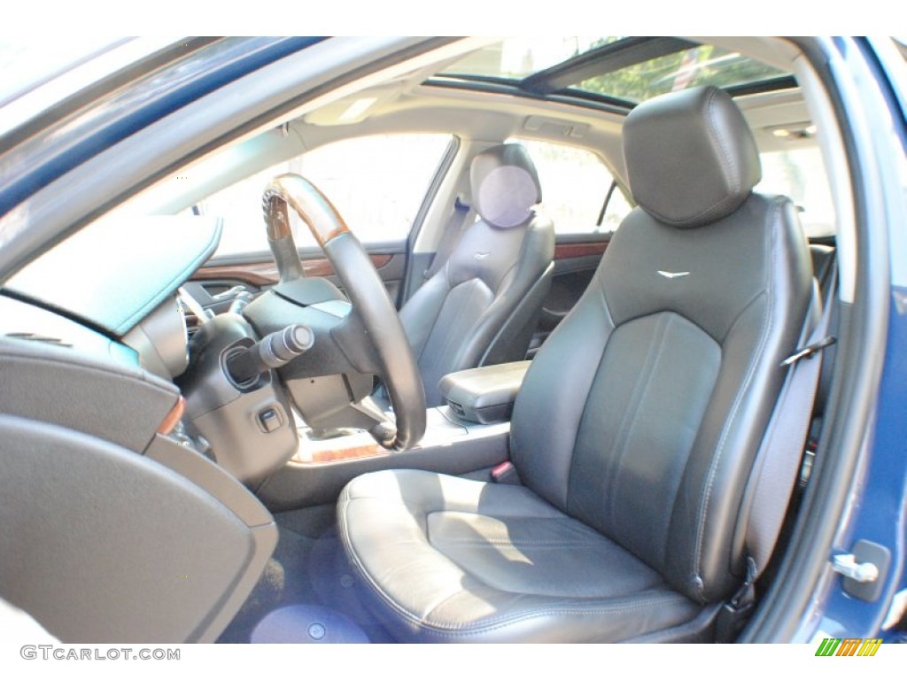 Ebony Interior 2009 Cadillac CTS 4 AWD Sedan Photo #68194074