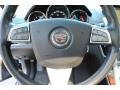 Ebony 2009 Cadillac CTS 4 AWD Sedan Steering Wheel