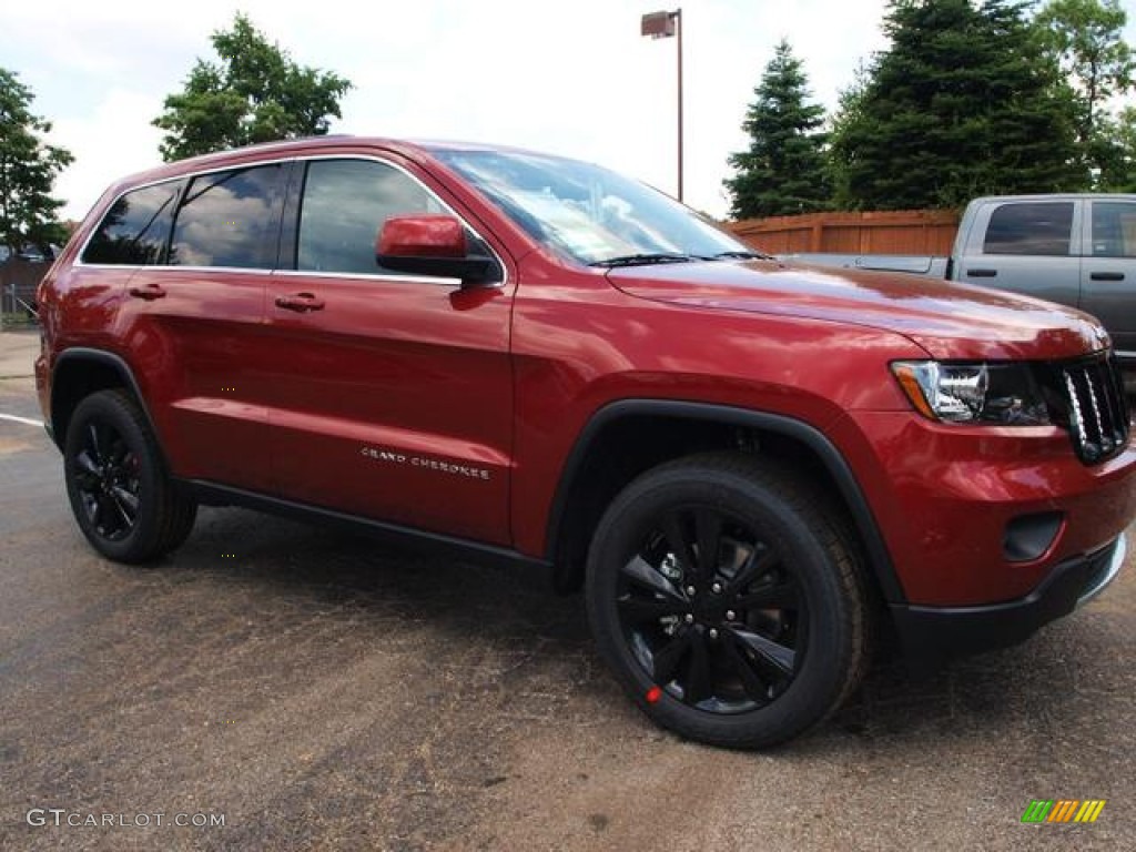 Deep Cherry Red Crystal Pearl 2012 Jeep Grand Cherokee Altitude 4x4 Exterior Photo #68195964