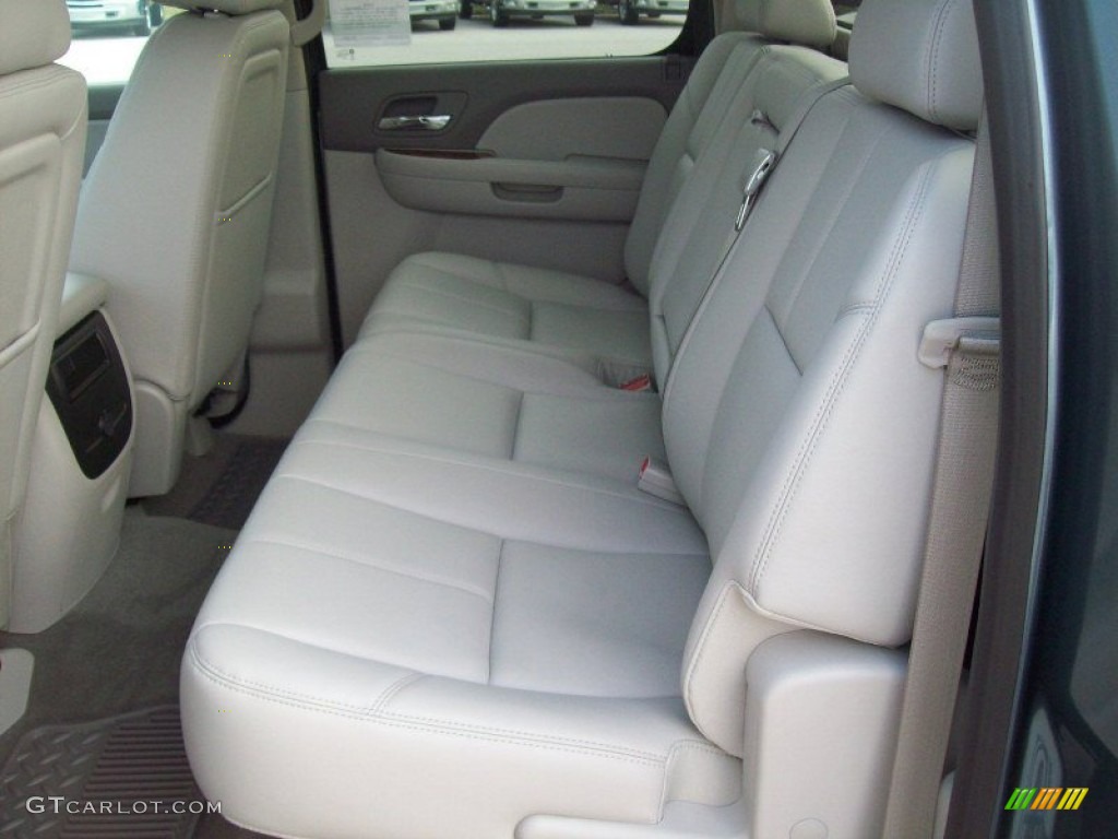 2012 Silverado 1500 LTZ Crew Cab 4x4 - Blue Granite Metallic / Light Titanium/Dark Titanium photo #18