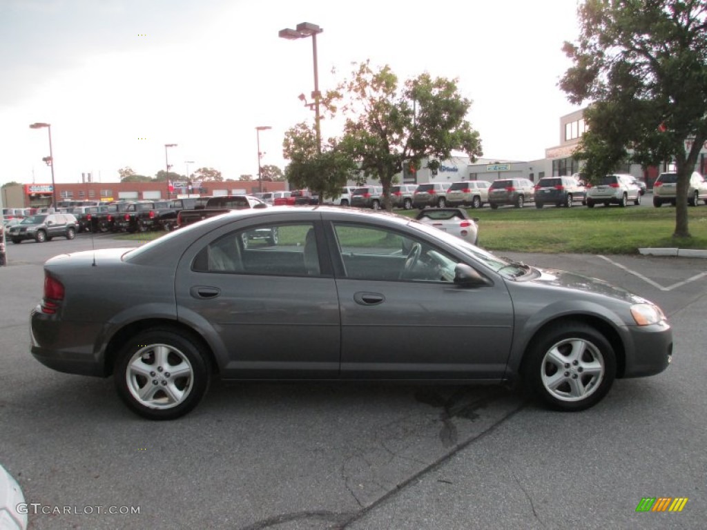 2005 Stratus SXT Sedan - Graphite Metallic / Dark Slate Gray photo #6