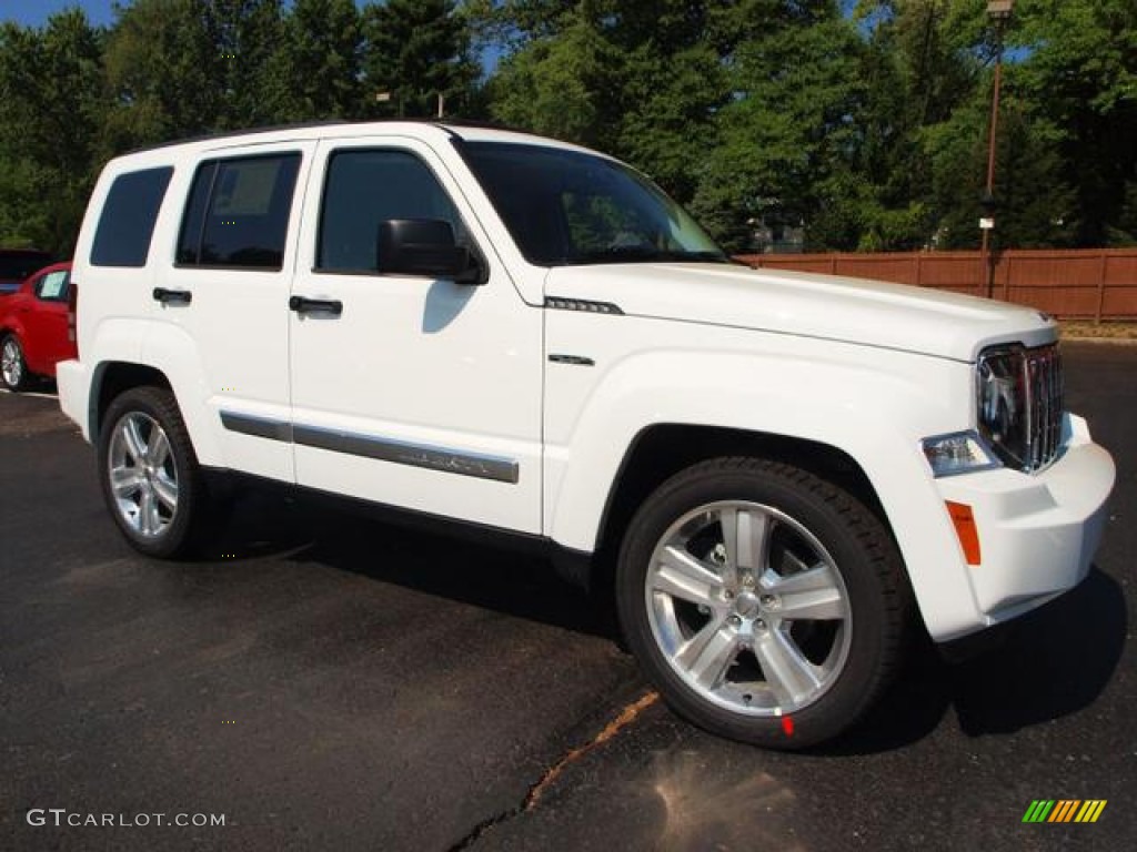 Bright White 2012 Jeep Liberty Jet 4x4 Exterior Photo #68196537