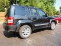 2012 Brilliant Black Crystal Pearl Jeep Liberty Latitude 4x4  photo #3