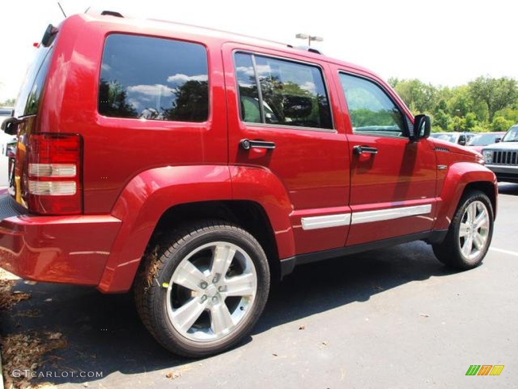 Deep Cherry Red Crystal Pearl 2012 Jeep Liberty Jet 4x4 Exterior Photo #68197767