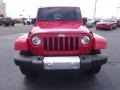 2012 Deep Cherry Red Crystal Pearl Jeep Wrangler Unlimited Sahara 4x4  photo #2