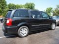 2012 Brilliant Black Crystal Pearl Chrysler Town & Country Touring  photo #3