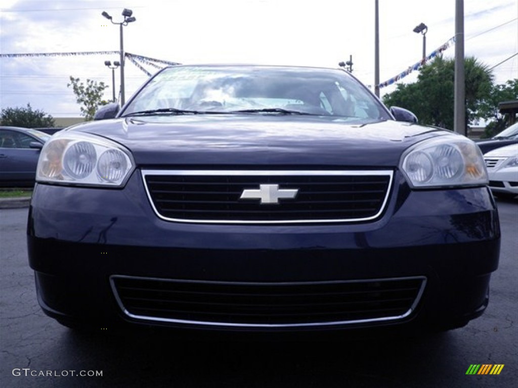 2006 Malibu LT V6 Sedan - Dark Blue Metallic / Titanium Gray photo #4
